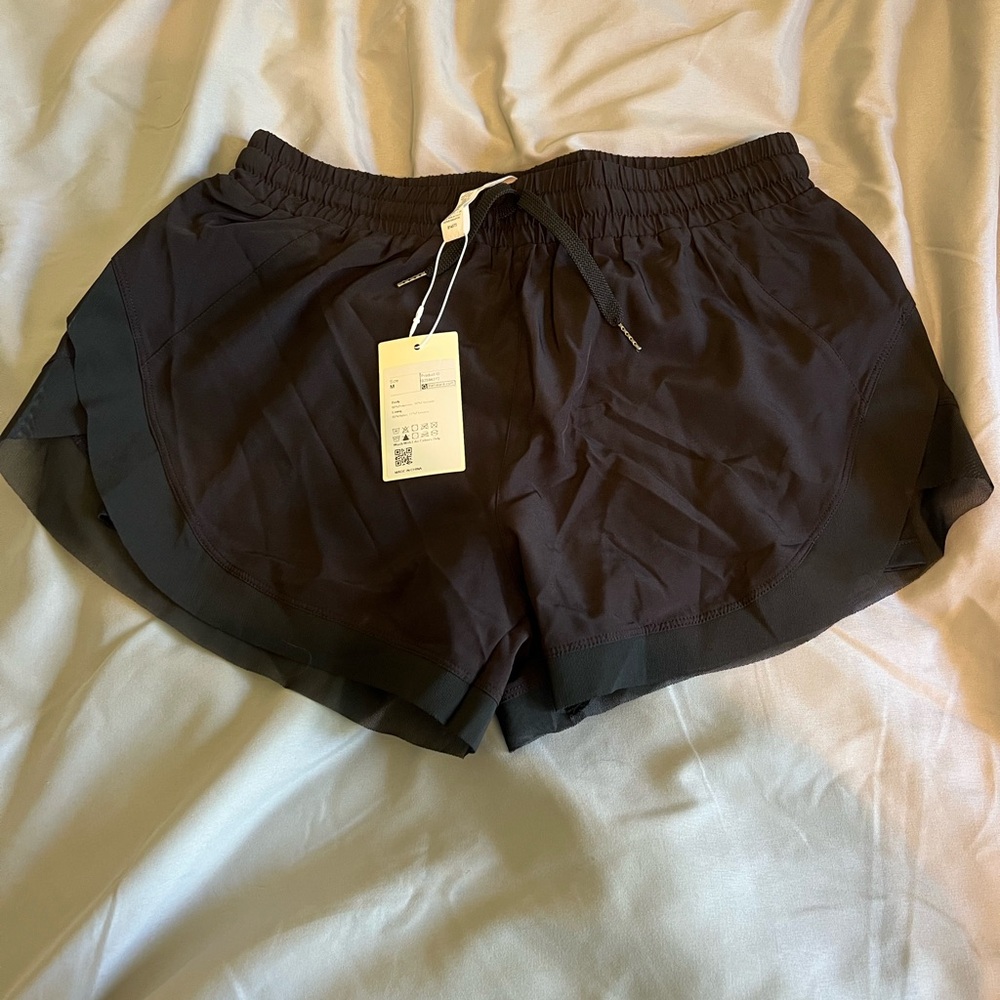 Halara Black Running Shorts